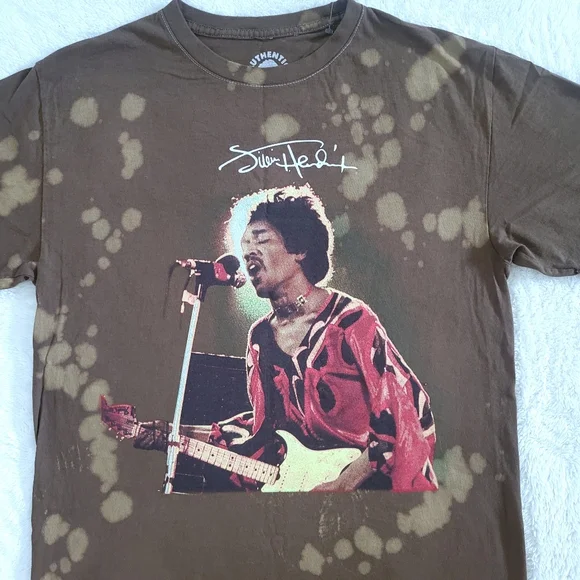 Jimi Hendrix🎸 Bleached Tee👕 - NWOT - Picture 10 of 13